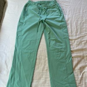 Dickie’s Women’s Dynamix Straight Leg Cargo Scrub Pants, Tropical Oasis